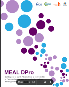 Guide MEAL DPro : L’Excellence en Suivi, Évaluation, Redevabilité et Apprentissage